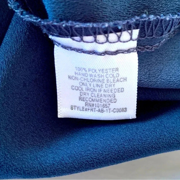 Freebird Pleated Camisole Top Curved Hem Size Medium - Picture 8 of 10